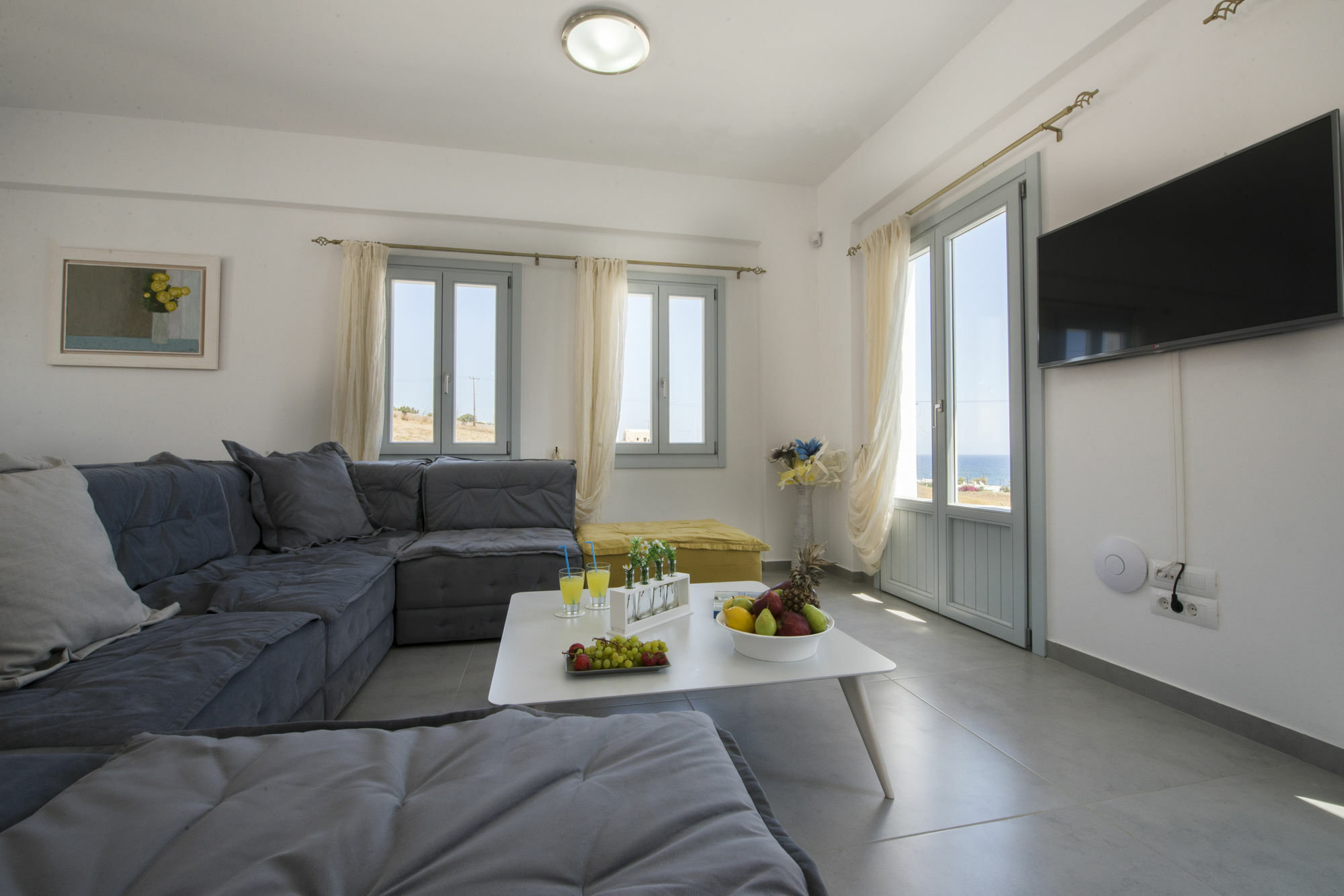 Sea And Sand Villas Monólithos Esterno foto
